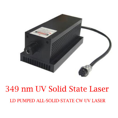 Ultra compact long Lfetime 349nm UV Solid State Laser 1-30mW